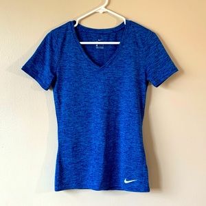 Nike Short Sleeve Dri-fit V-Neck Tee